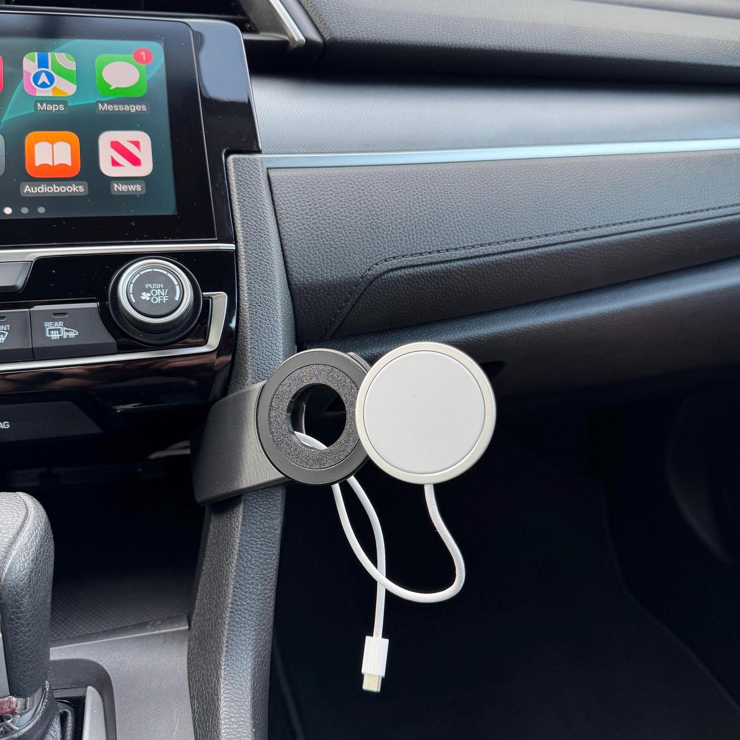 MagSafe 10th Gen Honda Civic Phone Mount Driver Facing on Passenger Trim