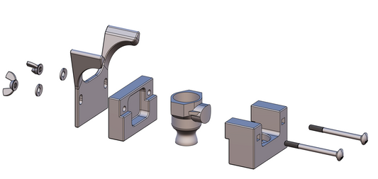 Sunless Booth Full Bracket Block System