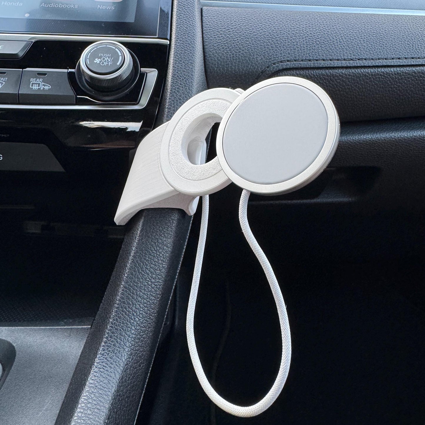MagSafe 10th Gen Honda Civic Phone Mount Driver Facing on Passenger Trim