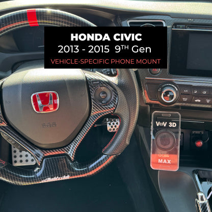 Honda Civic 9th Gen 2013-2015 Phone Mount