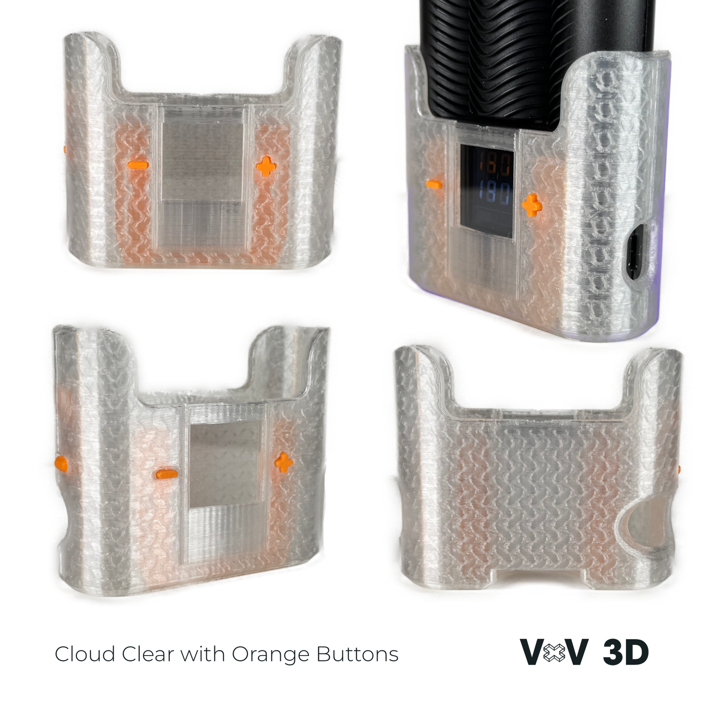 OG Mighty+ Hard Case plus screen protector for Mighty by Storz & Bickel Vaporizer