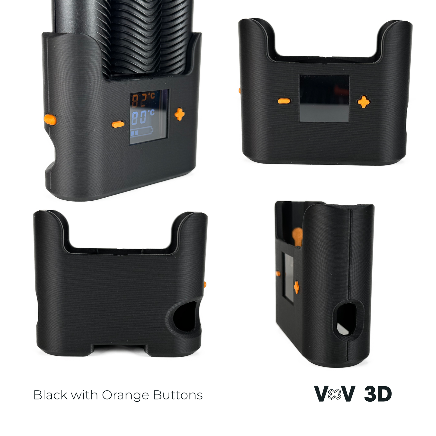 OG Mighty+ Hard Case plus screen protector for Mighty by Storz & Bickel Vaporizer