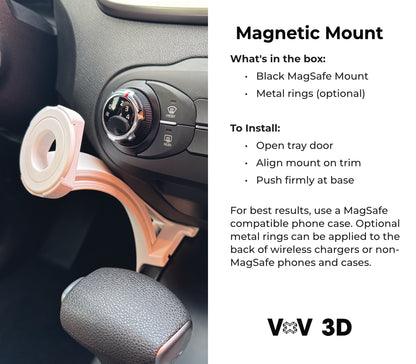 Kia Sorento MagSafe Phone Mount 3rd gen 2016 - 2020 models