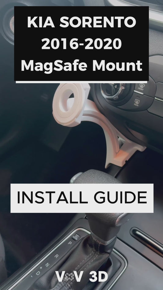 Kia Sorento MagSafe Phone Mount 3rd gen 2016 - 2020 models
